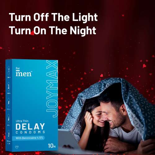 ForMen: JoyMax Ultra Thin Delay Condoms - 10Sachets