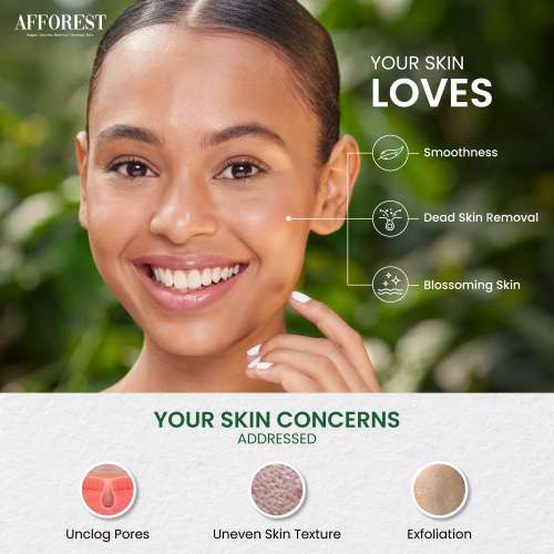 AFFOREST: Green Coffee Gel Face Scrub  - 50gm