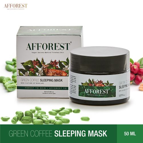AFFOREST: Green Coffee Sleeping Mask  - 50gm AFFOREST: Green Coffee Sleeping Mask  - 50gm