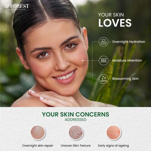 AFFOREST: Green Coffee Sleeping Mask  - 50gm AFFOREST: Green Coffee Sleeping Mask  - 50gm