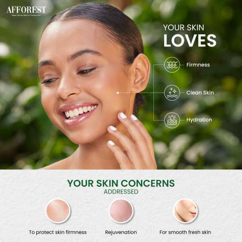 AFFOREST: Green Coffee Whipped Clay Mask  - 50gm