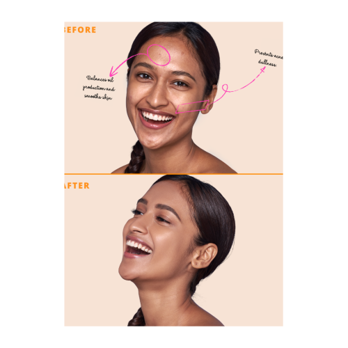 Type Beauty: Matte Up Serum Foundation For Oily & Acne Prone Skin Spf 50, Pa++++ - Latte - 30Ml (Single)