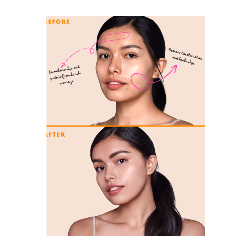 Type Beauty: Get Even, Serum Foundation, For Dark Spots & Dullness Spf 50, Pa++++ - Cinnamon - 30Ml