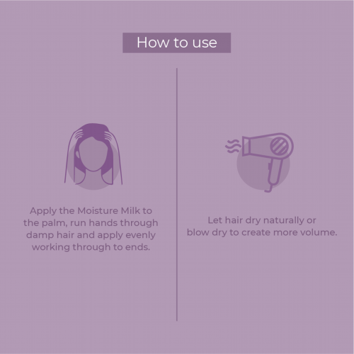 Ashba Botanics: Curl Moisture Milk For Curly Wavy Hair - 237ml