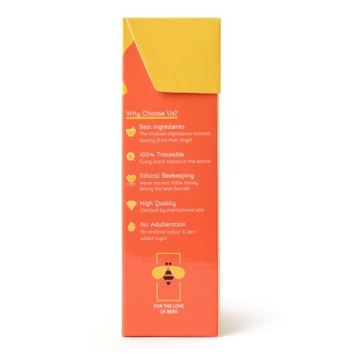 Honey Twigs: Honey Twigs Turmeric Honey and Lakadong Black Pepper - 240gm - 30 Sachets