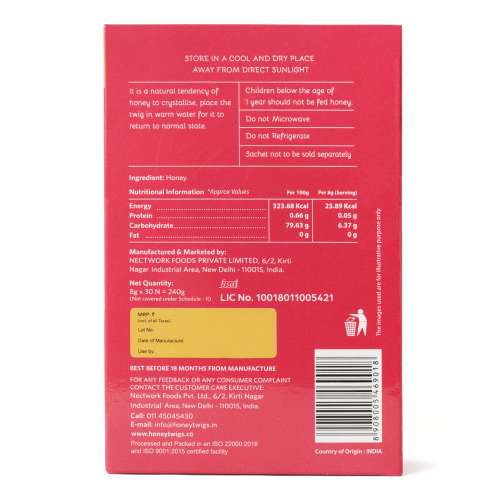 Honey Twigs: Litchi Honey - 240gm
