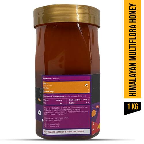 Honey Twigs: NectWorks Himalayan Multi Floral Multi Flora Honey - 1Kg