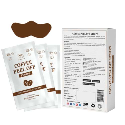 TNW - The Natural Wash: Coffee Peel Off Nose Strips