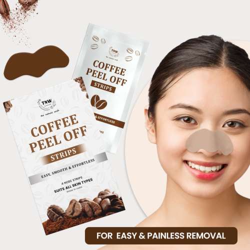 TNW - The Natural Wash: Coffee Peel Off Nose Strips
