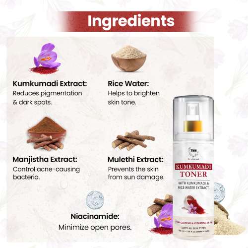 TNW - The Natural Wash: Kumkumadi Toner-100ml