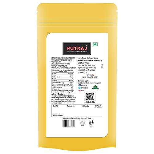 Nutraj: Sunflower Seeds - Pack of 3 - 200gm each