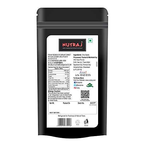 Nutraj: Chia Seeds - Pack of 2 -200gm each