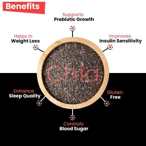 Nutraj: Chia Seeds - Pack of 2 -200gm each