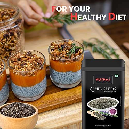 Nutraj: Chia Seeds - Pack of 2 -200gm each