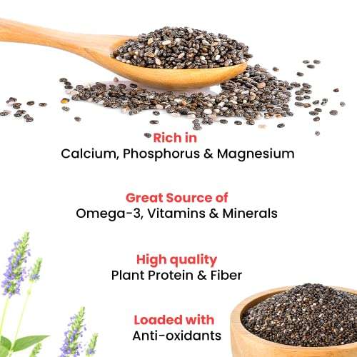 Nutraj: Chia Seeds - Pack of 2 -200gm each