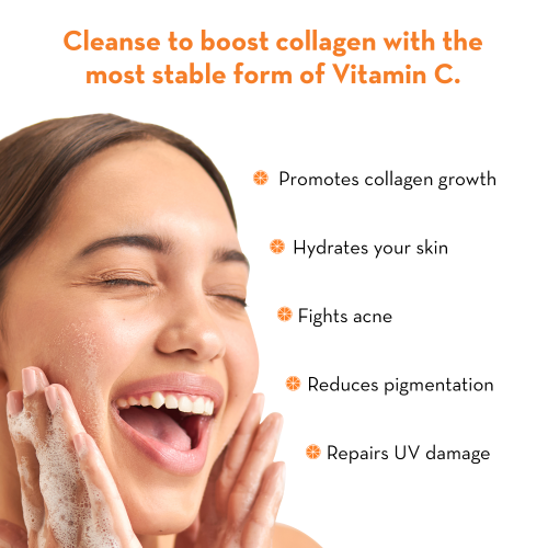 Plush: High on Collagen Gentle Face Wash with Niacinamide - 100ml