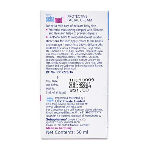 SEBAMED: Baby Protective Facial Cream - 50ml