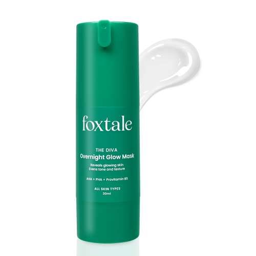 Foxtale: Overnight Glow Mask With 4% Glycolic Acid & 3% Lactic Acid    30ml