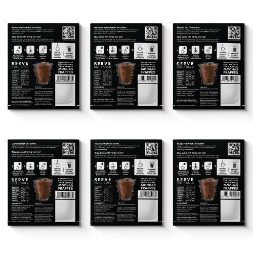 Cocosutra: Hot Chocolate Signature Serves Collection - 12 Pack