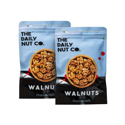 The Daily Nut Co.: Premium Walnuts - Pack of 2 - 200gm each