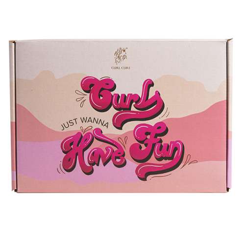 Curl Cure: 3 Step Curl Routine - Shampoo, Deep Conditioner & Curl Cream - 200ml each