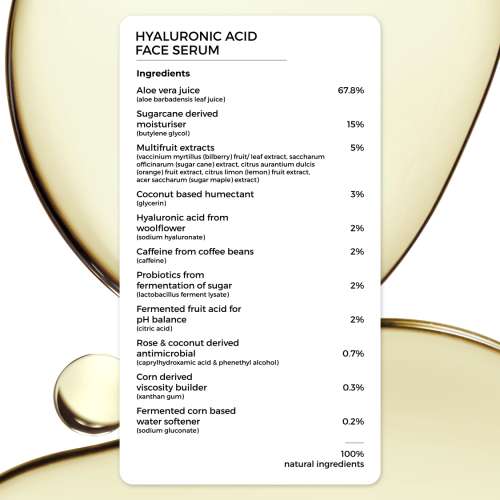 Brillare: Hyaluronic Acid Face Serum - 30ml