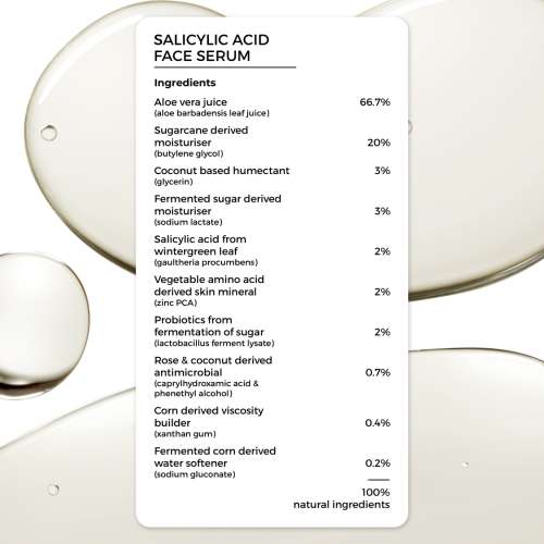 Brillare: Salicylic Acid Face Serum For Oily - 30ml