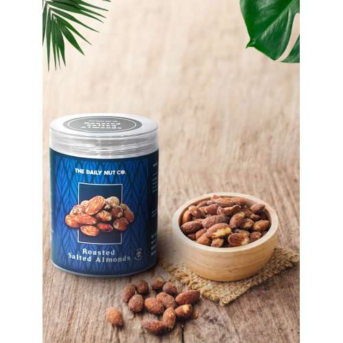 The Daily Nut Co.: Roasted Almonds - Pack of 2 - 250gm each