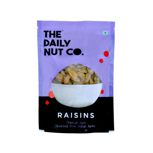 The Daily Nut Co.: Premium Seedless Raisins - Pack of 4 - 200gm each