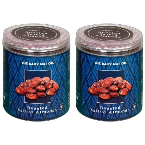 The Daily Nut Co.: Roasted Almonds - Pack of 2 - 250gm each