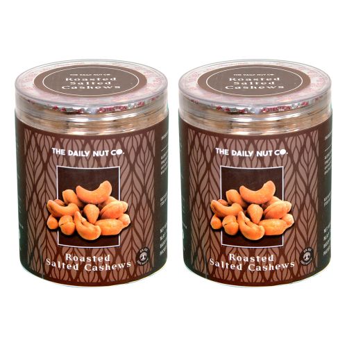 The Daily Nut Co.: Roasted Cashew - Pack of 2 - 250gm each