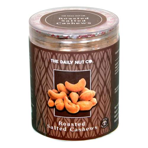 The Daily Nut Co.: Indian Spice Cashew And Roasted Salted Cashew - Pack of 2 - 250gm each