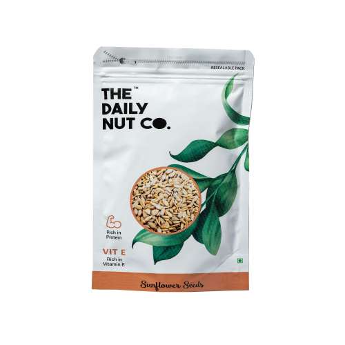 The Daily Nut Co.: Sunflower, Flax, Chia, Pumpkin Seeds Combo - Pack of 4 - 250gm each