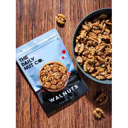 The Daily Nut Co.: Premium Walnuts - Pack of 2 - 200gm each