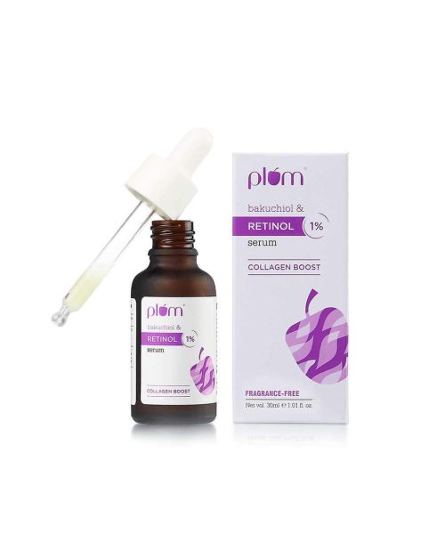 Plum: 1% Retinol Face Serum with Bakuchiol - 30ml