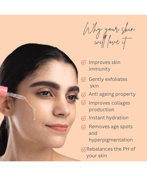 ClayCo.: Silver Flakes & AHA Infused Serum - 30ml