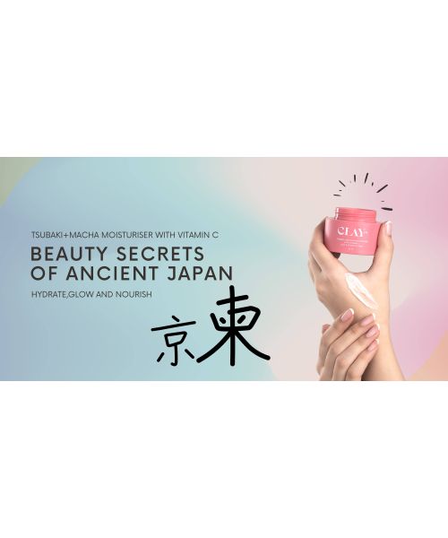 ClayCo.: Tsubaki + Matcha Moisturiser with Vitamin C - 50ml (Oily & Sensitive Skin)