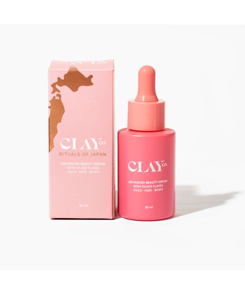 ClayCo.: Silver Flakes & AHA Infused Serum - 30ml