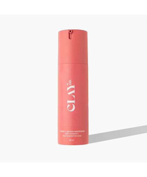 ClayCo.: Tsubaki + Matcha Moisturiser with Vitamin C - 80ml (Oily & Sensitive Skin)