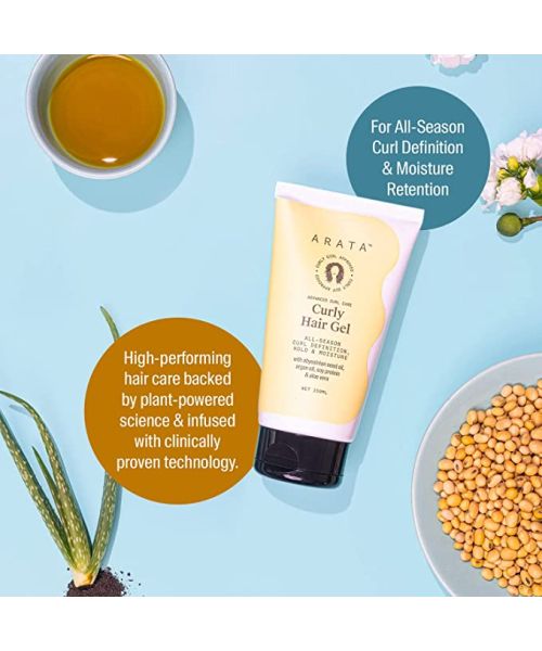 Arata: Advanced Curl Care Curly Hair Gel - 150nl