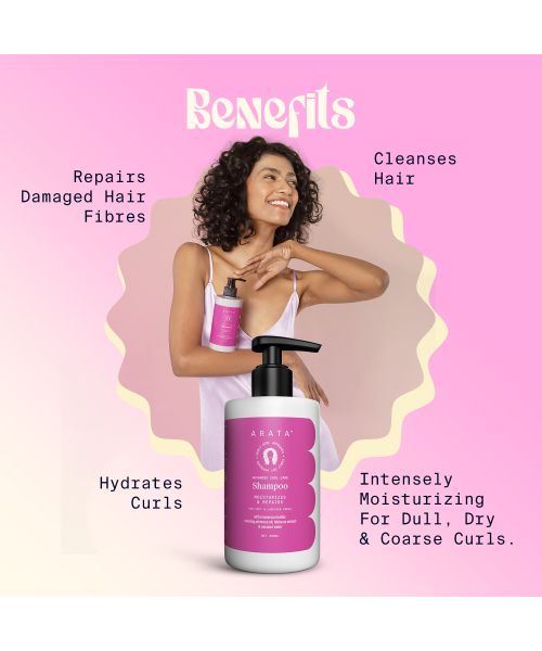 Arata: Advanced Curl Care Hair Shampoo - 300ml