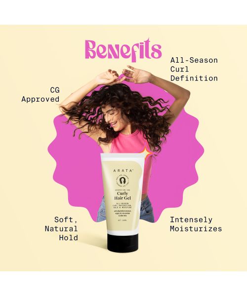 Arata: Advanced Curl Care Curly Hair Gel - 150nl