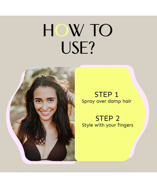 Arata: Sea Salt Thickening Hair Spray - 50ml