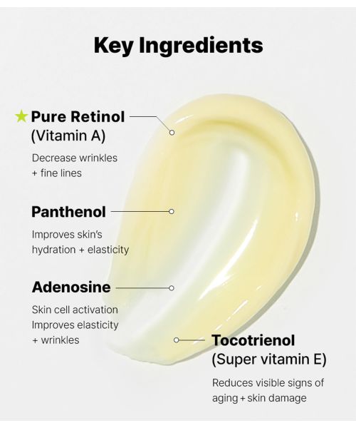 COSRX: The Retinol 0.1 AntiAgeing Night Cream | 20ml