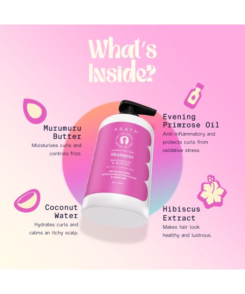 Arata: Advanced Curl Care Hair Shampoo - 300ml