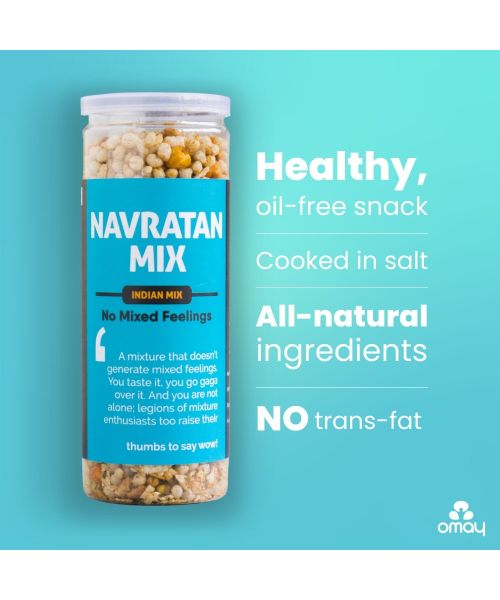 Omay Foods: Navratan Mix - Pack of 2 - 100gm Each