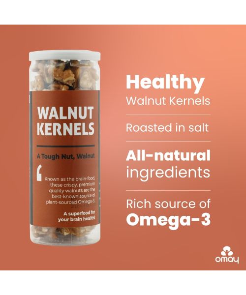 Omay Foods: Walnut Kernels- 100gm