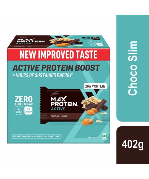RiteBite Max Protein: Active Choco Slim [Pack of 6] - 402gm