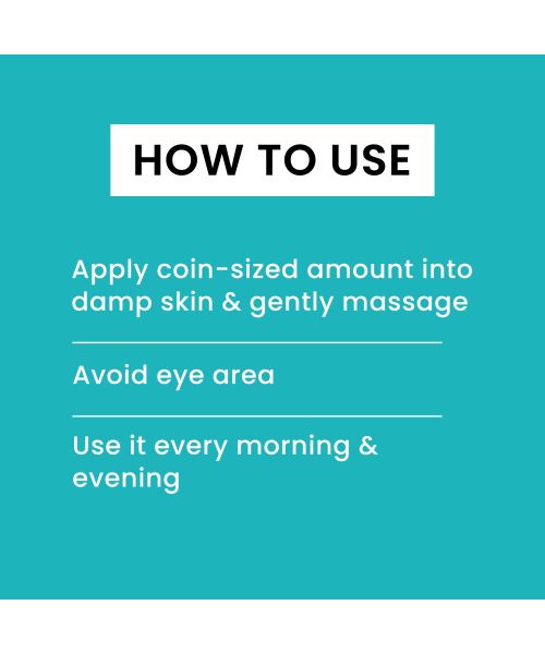 Foxtale: Acne Control Cleanser with Salicylic Acid & Niacinamide   100ml