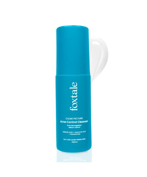 Foxtale: Acne Control Cleanser with Salicylic Acid & Niacinamide   100ml
